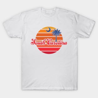 South Carolina Palmetto Sunset T-Shirt
